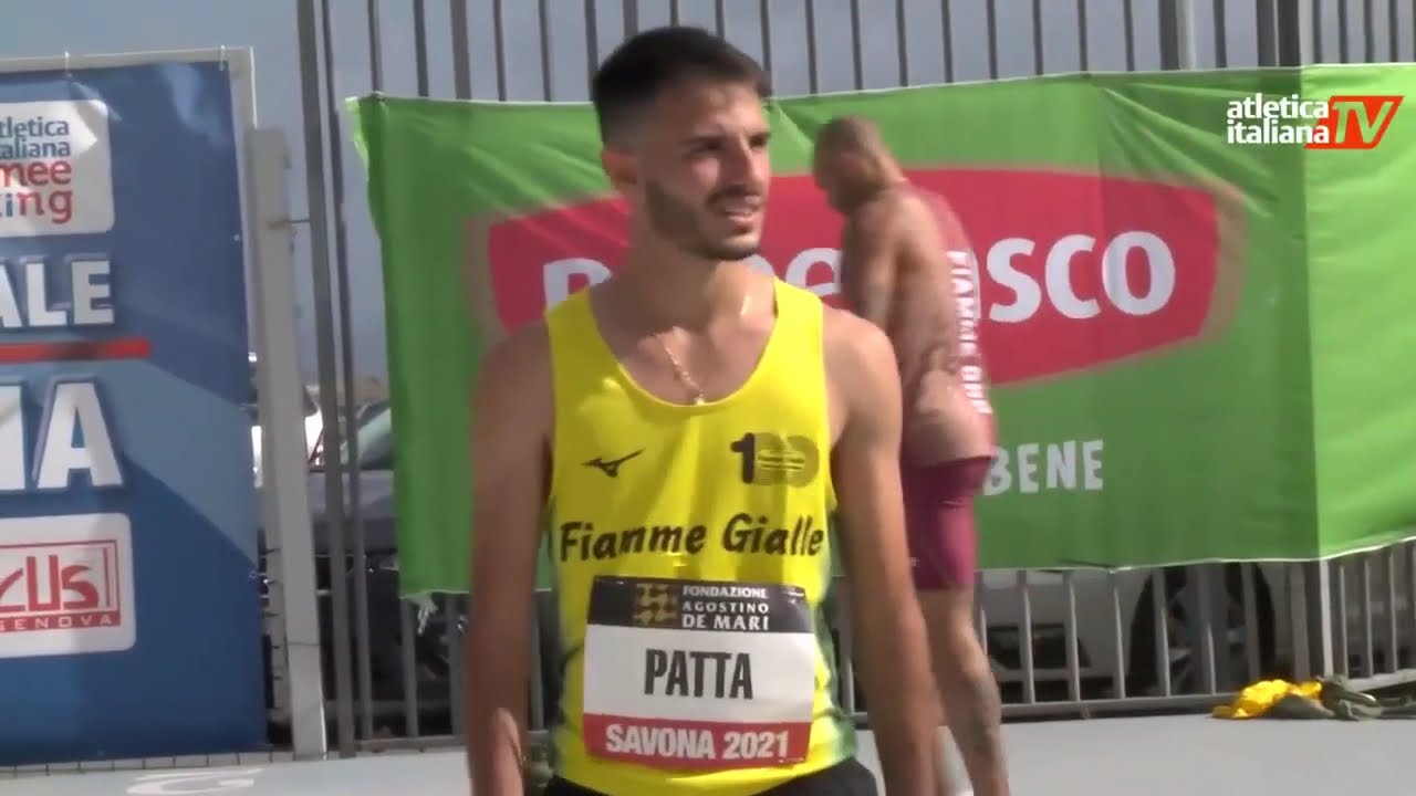 Savona 2021 Lorenzo Patta Batteria 100 Metri 10'18 V. +2.2