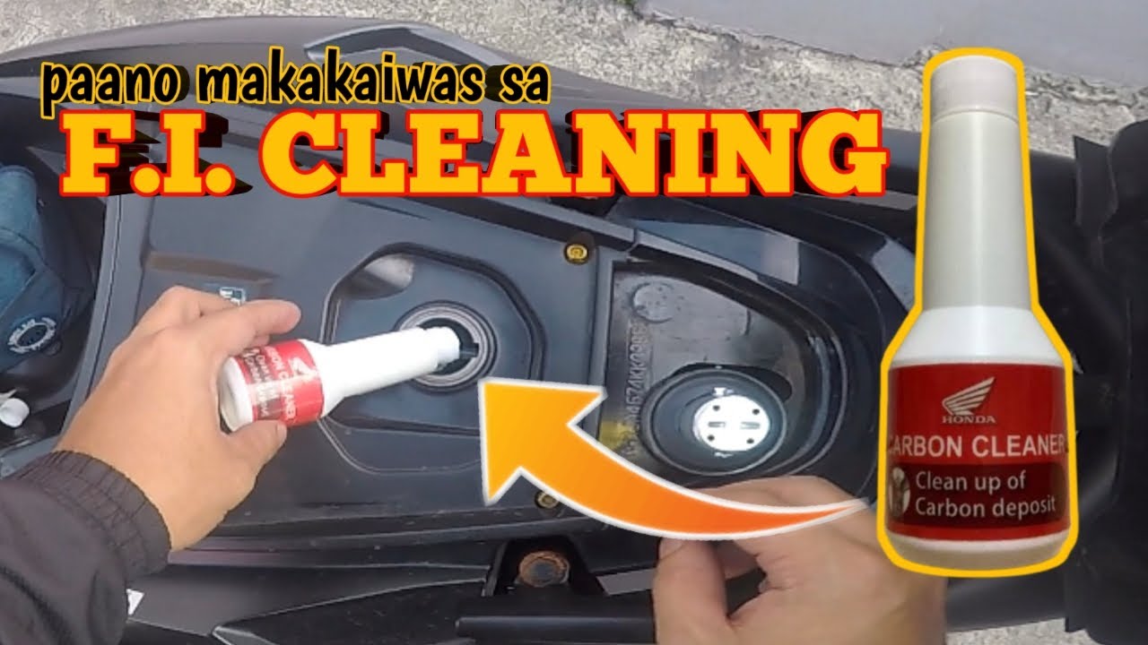 HONDA CARBON CLEANER TO HONDA CLICK 125i | HOW TO APPLY AND BENEFITS