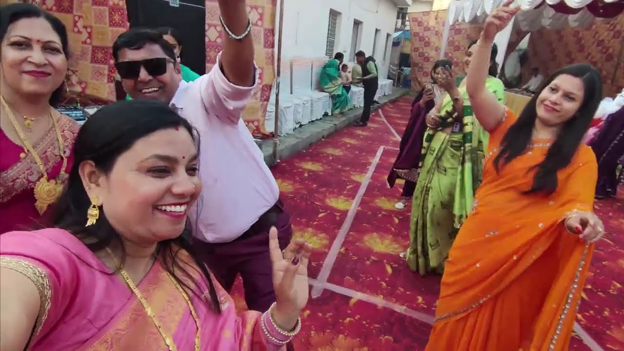 🌺मामा के बेटे की सगाई।खूब एंजॉय किया।full dance। पतिदेव ने भी की खूब मस्ती 🥰🥰🤣।#deepshikha's world। 