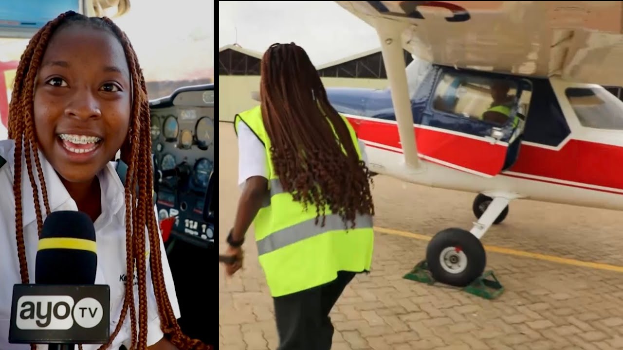 MARUBANI WANAFUNZI WA SEKONDARI TZ WAPAA NA NDEGE KENYA 