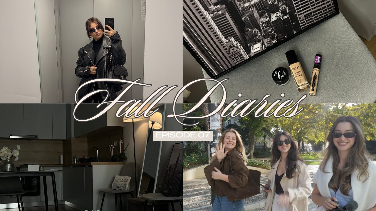 Erdhi motraaa 🥰/ Gjeta flori ne rruge?😳/Girls day /Haul /E verteta e punes online? / Fall Diaries 7