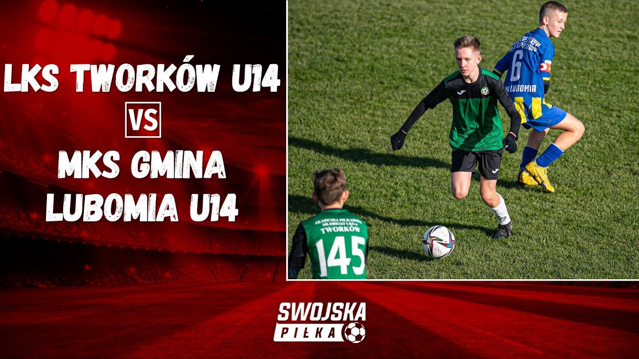 TRAMPKARZE: LKS TWORKÓW U14 - MKS GMINA LUBOMIA U14 (SKRÓT MECZU)