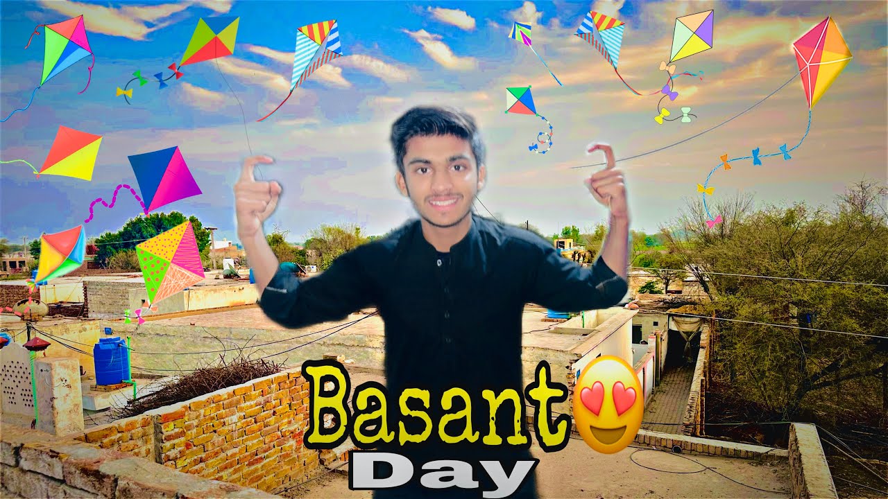 First Day Basant 🪁 Alhamdulillah full enjoy mazay kite saray ghr Wala chat pay #vlog #foryouvlog 