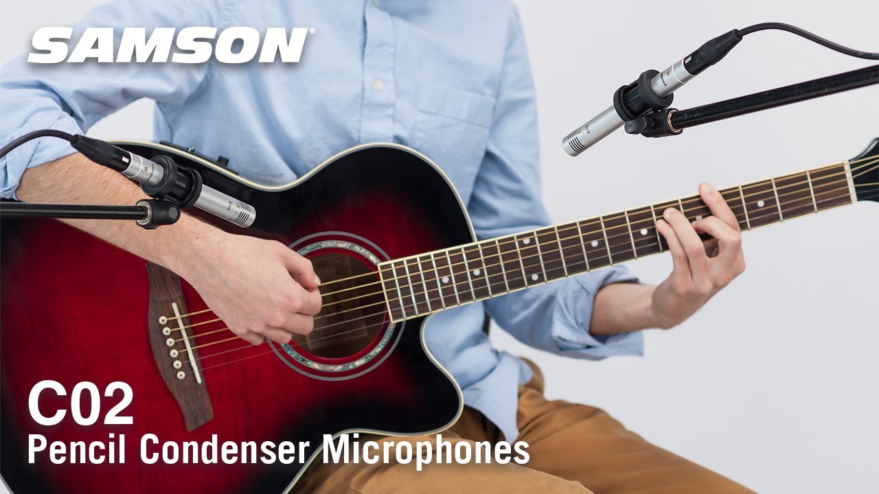 Samson C02 Pencil Condenser Microphones