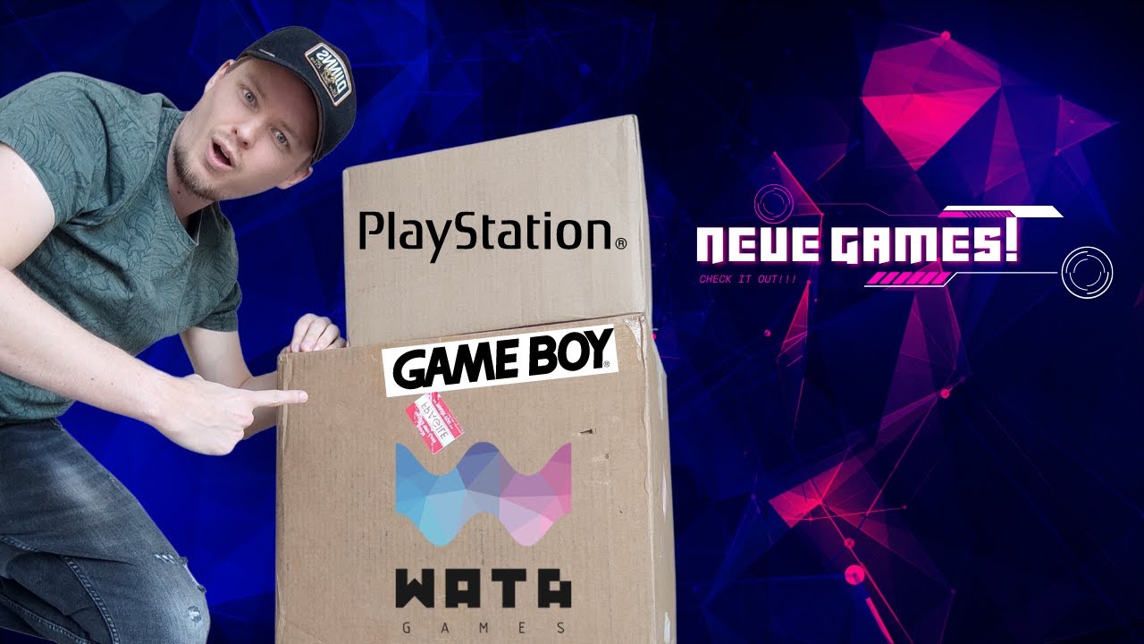 Neue WATA Games + Sealed / Game Boy und Playstation 1