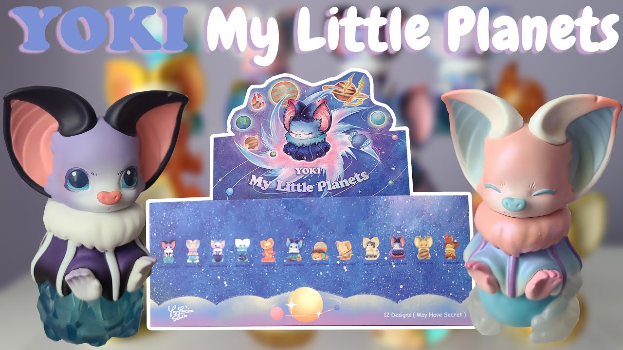 Yoki My Little Planets by PopMart  x Yoyo Yeung (Full Case Unboxing)