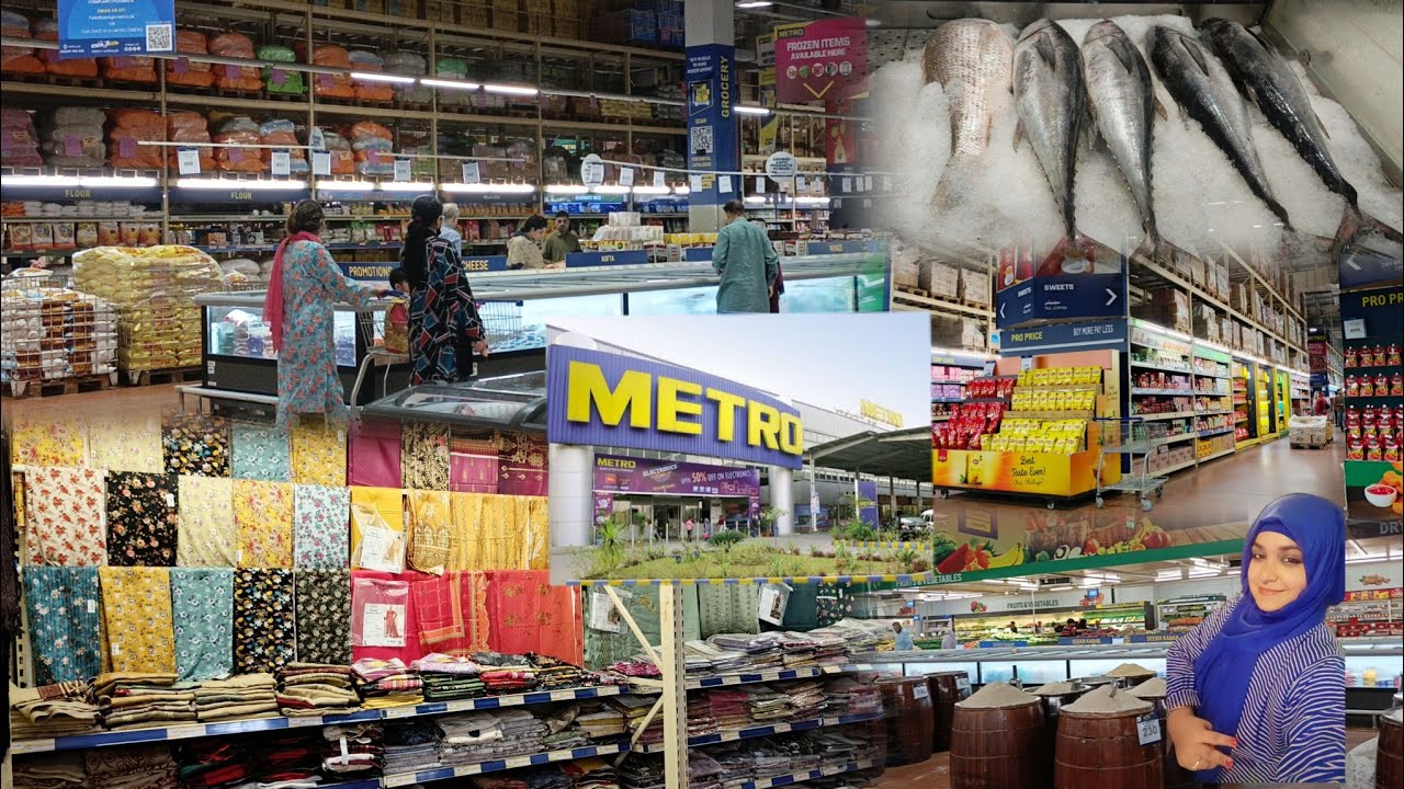 Hum gaye Metro ||Cash & Carry || Biggest Grocery store in Karachi ||