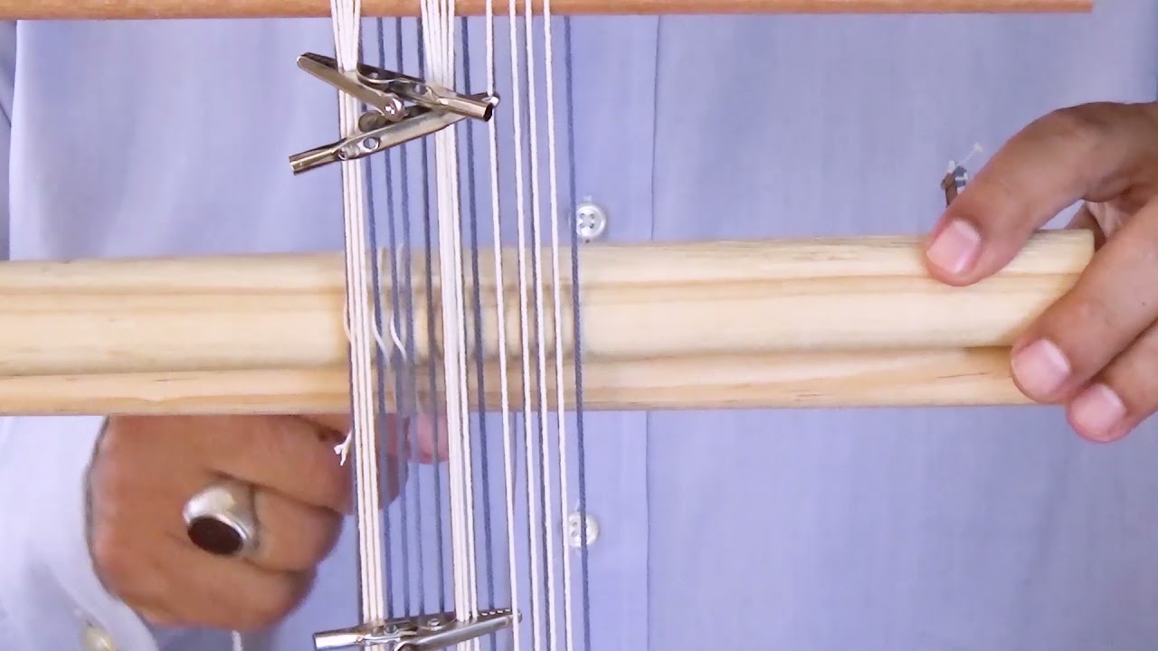 Adding a Heddle Stick to the Loom