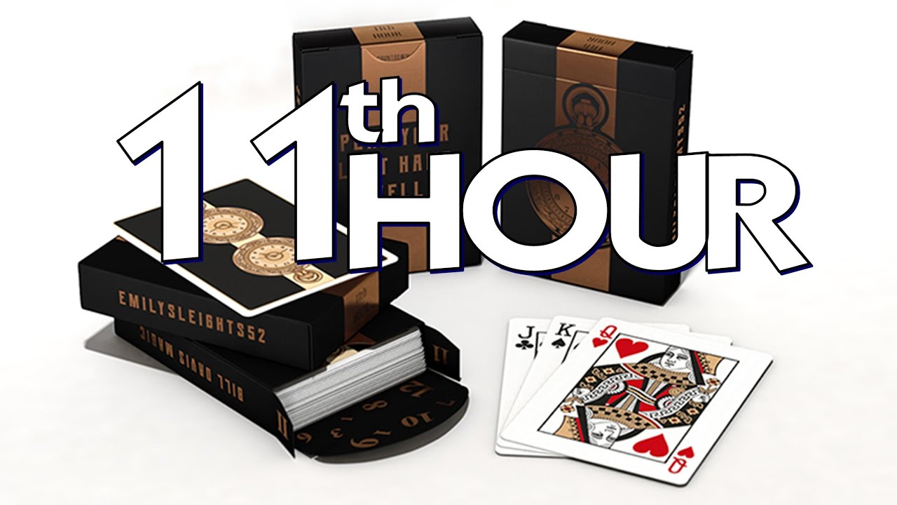 Deck Review - 11th Hour Playing Cards by Emilysleights52 and Bill Davis Magic