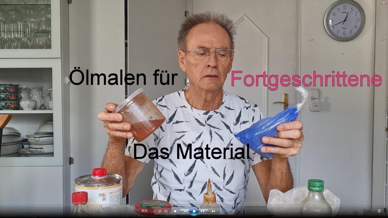 Ölmalen für Fortgeschrittene - Malmittel selber herstellen