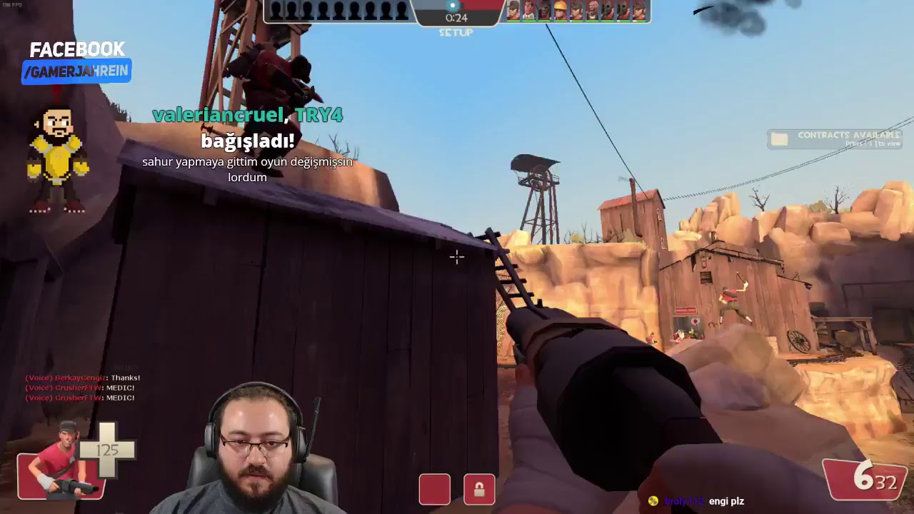 Jahrein Yıllanmış Şarap Tadında Team Fortress 2 Oynuyor