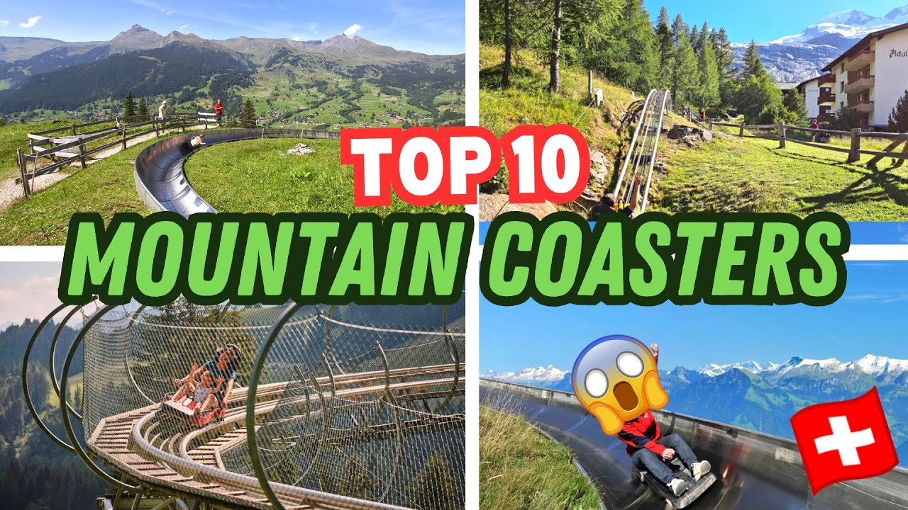 SWITZERLAND MOUNTAIN COASTERS:  Top 10 Swiss Mountain Coaster Experiences - the ultimate list!