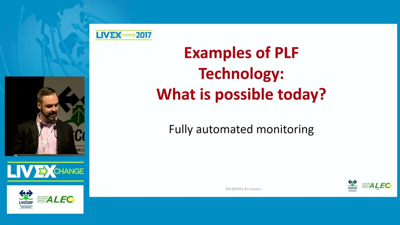 Precision livestock farming and monitoring and its relevance to live exports. (LIVEXchange 2017)