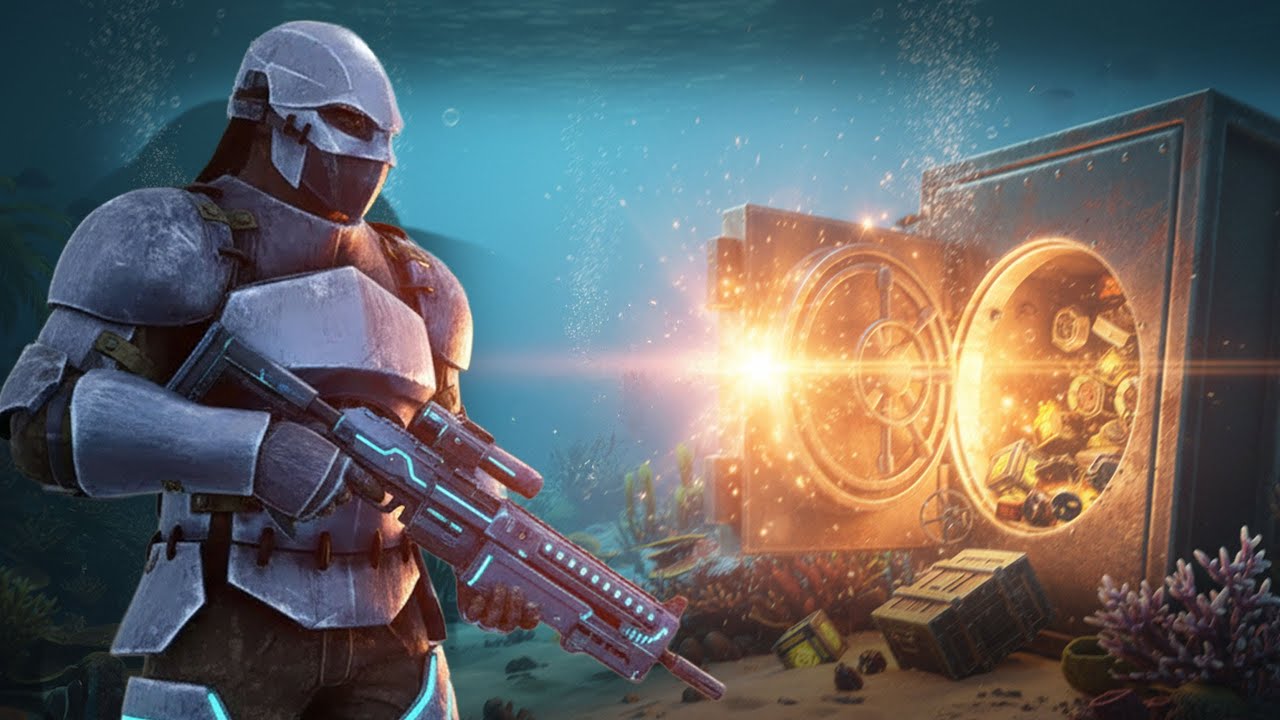 DENİZİN ALTINDA KASA BULDUK DELİ MALZEME ÇIKTI! | ARK ASCENDED TÜRKÇE PVP