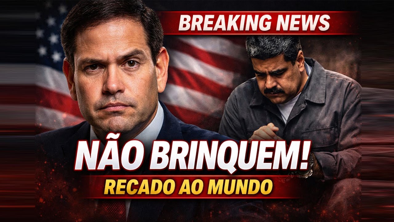 Marco Rubio manda recado ao mundo após captura de Maduro: “Não brinquem com os EUA”
