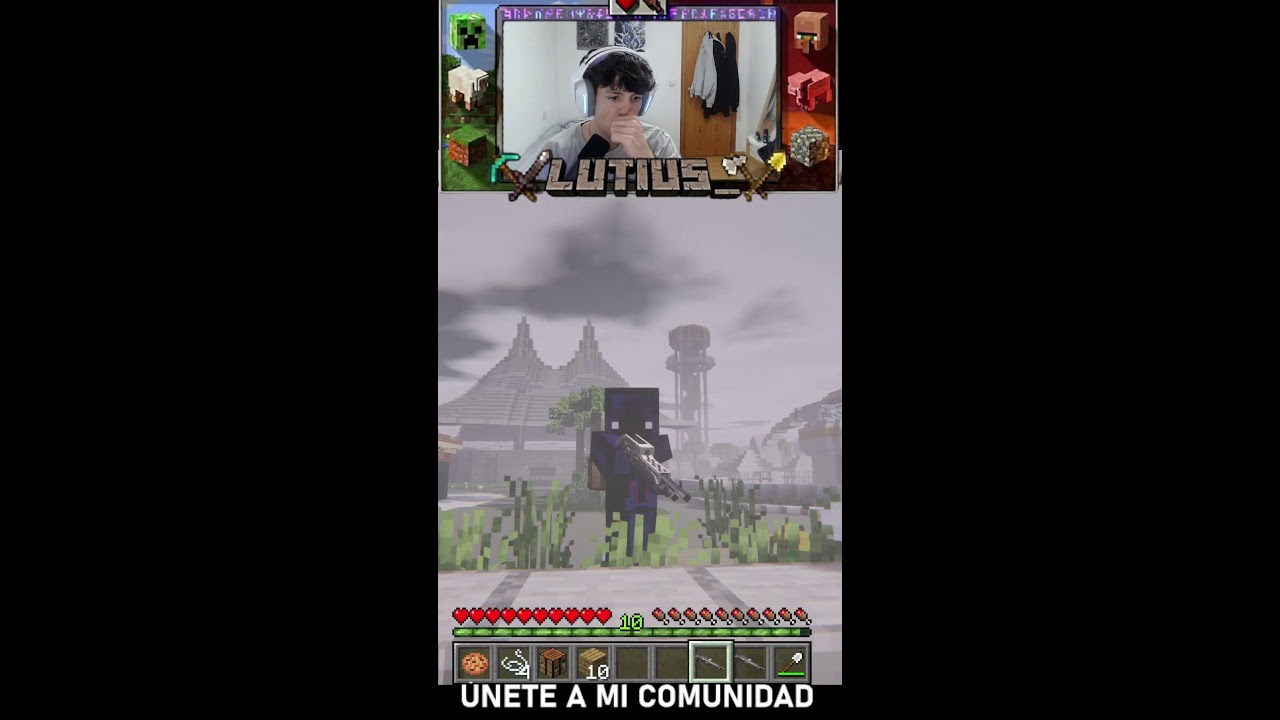 ¿Lograré SOBREVIVIR SOLO en Isla Nublar?🦖 #shorts #minecraft