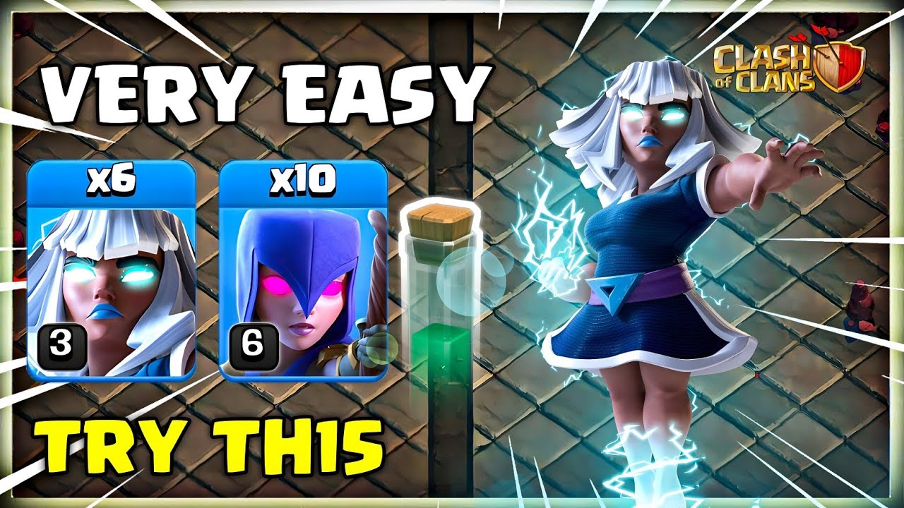 No Base is Safe 🔥! Best Th15 vs Th16 Max Electro Titan Witch Smash Attack Strategy | Clash of Clans