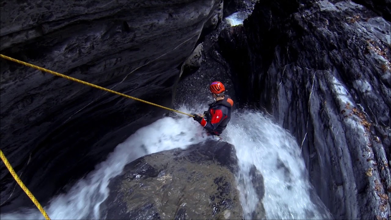 Canyoning - Canyon de la Tine des fonds - Haute Savoie