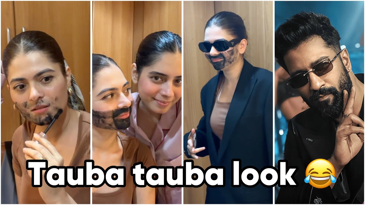SHILPA RECREATED VICKY KAUSHAL's TAUBA TAUBA LOOK 😂 @ShilpaChaudharyVlogs  | KAJAL CHOUDHARY