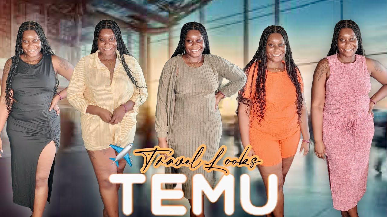 HUGE Temu Try On Haul 2024 | Plus Size Fashion & Summer Travel