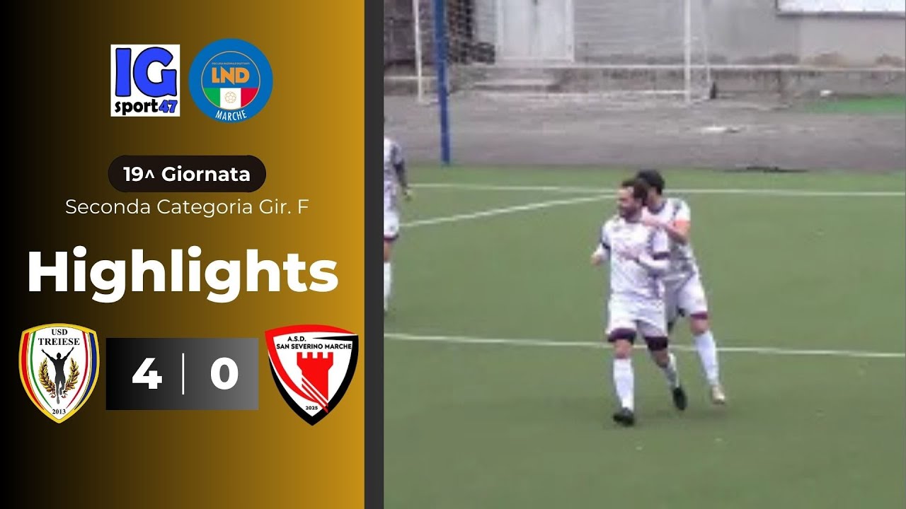Treiese-San Severino 4-0 (Seconda Categoria Girone F)