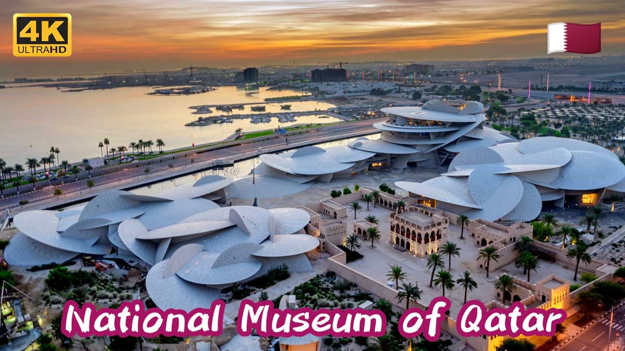 National Museum of Qatar 4K 🇶🇦🇶🇦 What's inside