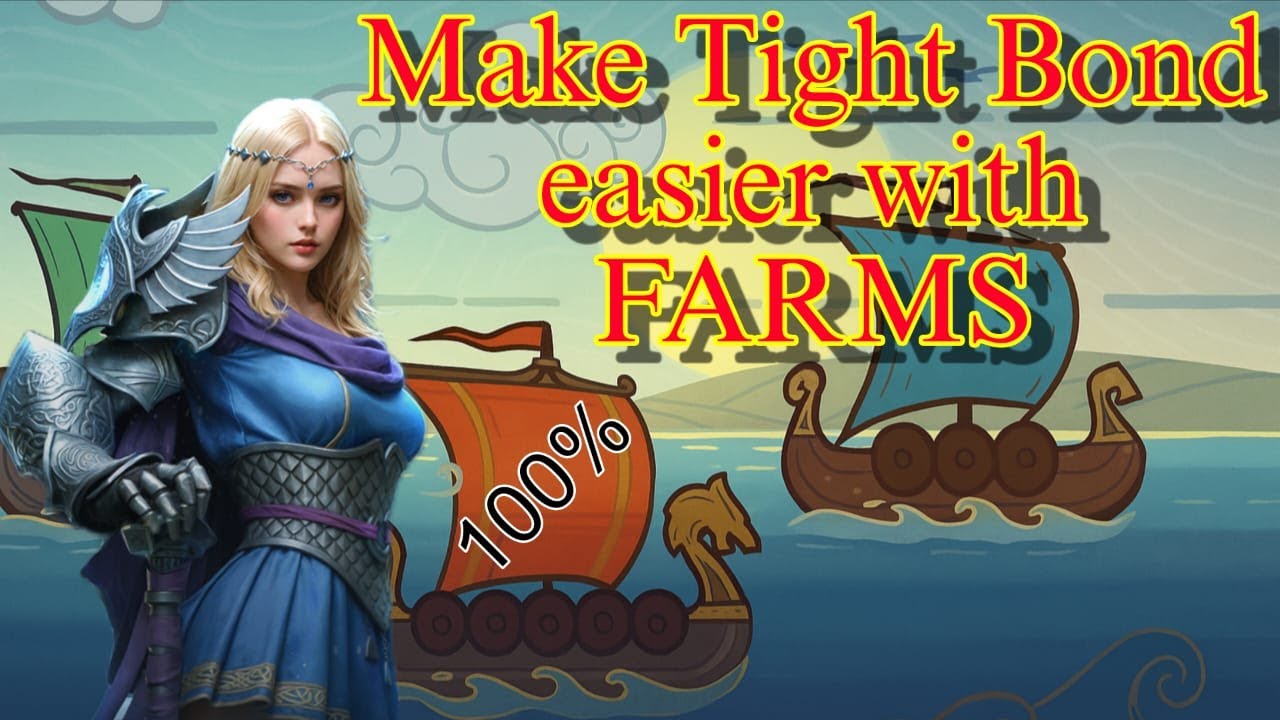 Tight Bond 🚩 Make it easy with your farms 😎 #vikingrise
