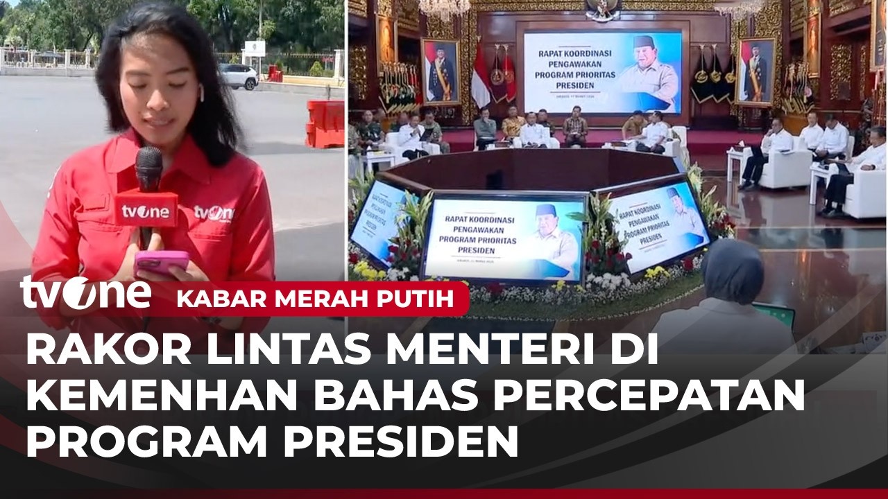 Kemenhan Gelar Rakor Bersama Sejumlah Menteri Membahas Program Prioritas Presiden Prabowo