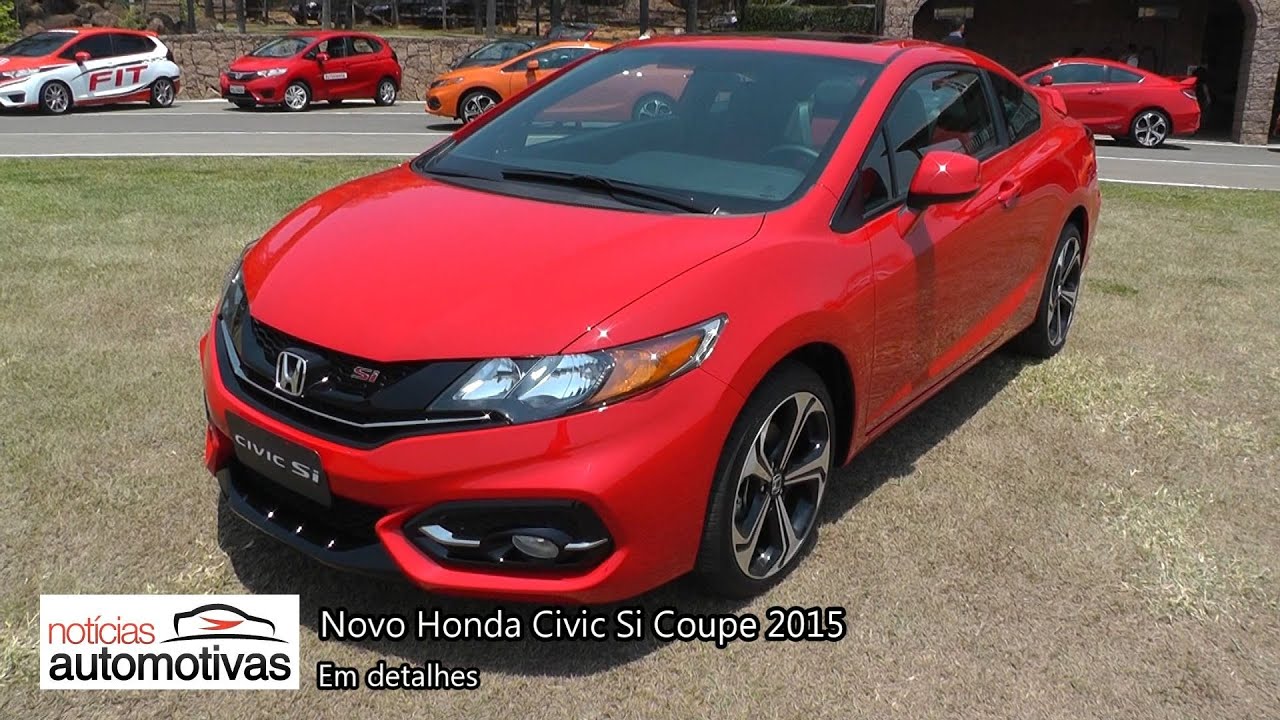 Novo Civic Si Coupe 2015 - Detalhes - NoticiasAutomotivas.com.br