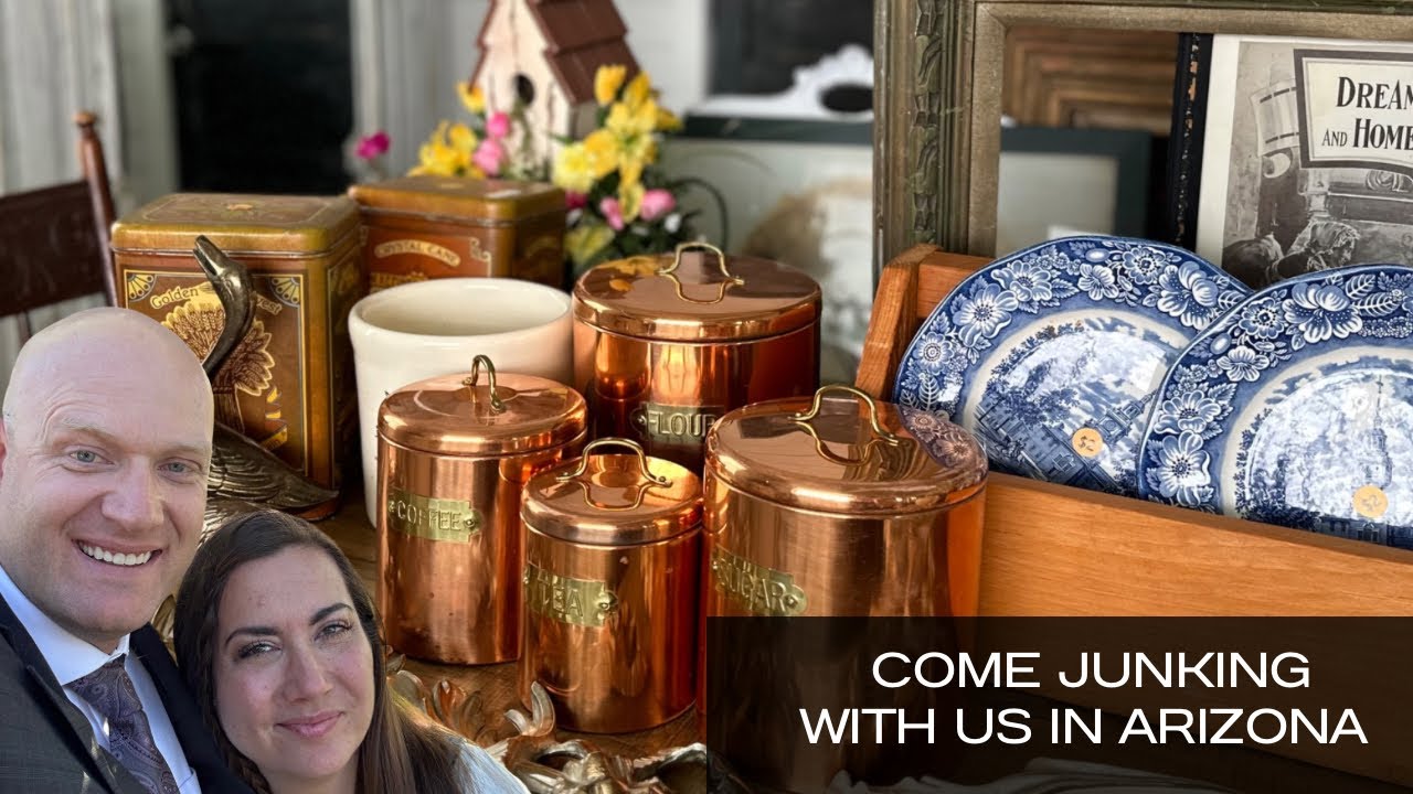 Yard Sale Finds - My nieces Wedding - Thrift Store Shopping for Home Decor - Shop with us