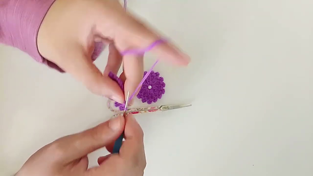 Kolay çiçek yapımı🌸