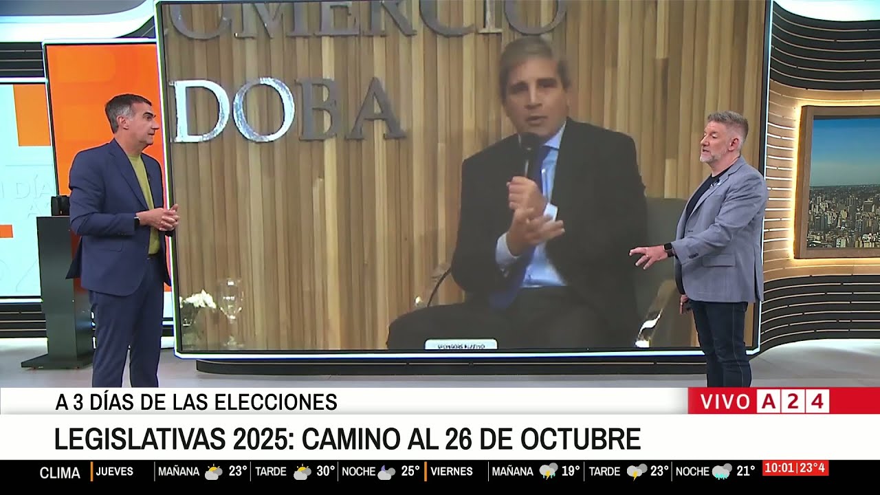 📺 EL FUTURO POL&Iacute;TICO Y LAS ELECCIONES LEGISLATIVAS EN EL PASE ENTRE LAJE Y NOVARESIO