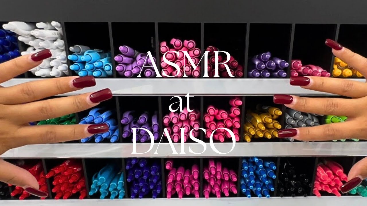 ⋆° 𐙚 ASMR in Public @ Daiso 🛒 Tapping on Camera & Cute Items🕯️ೀ₊°⋆