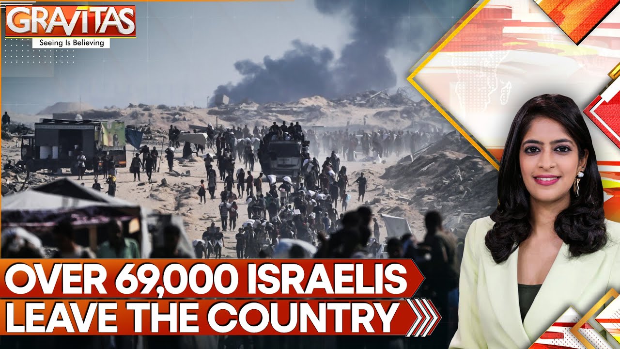 What&rsquo;s Driving Israelis to Leave the Country | GRAVITAS | WION