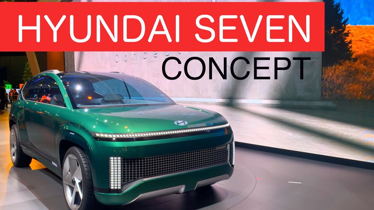 Hyundai Seven Concept SUV Будущий Хендай Ioniq 7 현대 아이오닉 7
