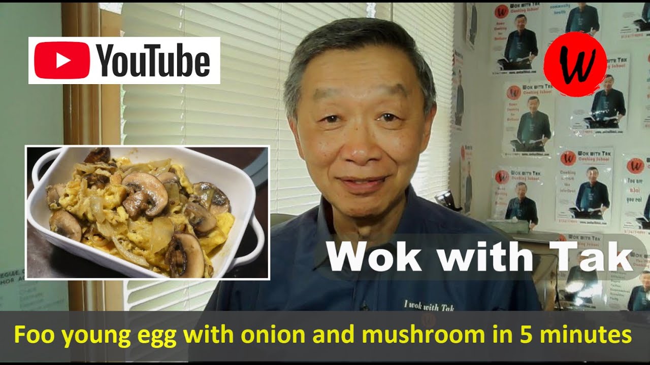 Foo young egg with onion and mushroom in 5 minutes