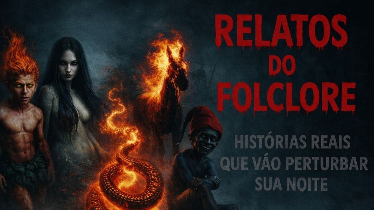 5 Relatos reais e assustadores | Folclore Brasileiro | RE #012