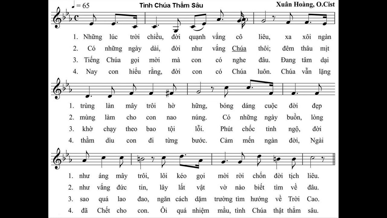 Những lúc trời chiều, đời quạnh vắng cô liêu, xa xôi ngàn trùng làn mây trôi hờ hững  Bóng dáng cuộc