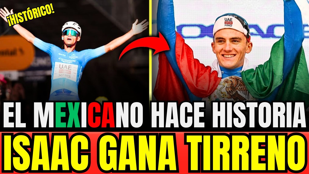 ISAAC DEL TORO DESTROZA a los FAVORITOS con 22 AÑOS y GANA la Tirreno-Adriático 2026