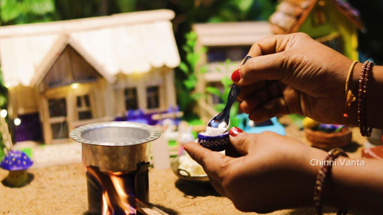 Miniature Gobi 65 II Chinni Vanta lo II Next Vanta em kavalo comment cheyandi II #miniaturecoocking