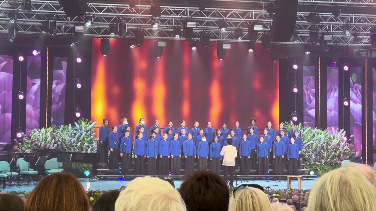 Salve Regina (Javier Busto) - Young Choir of the World, Llangollen Eisteddfod July 3, 2024