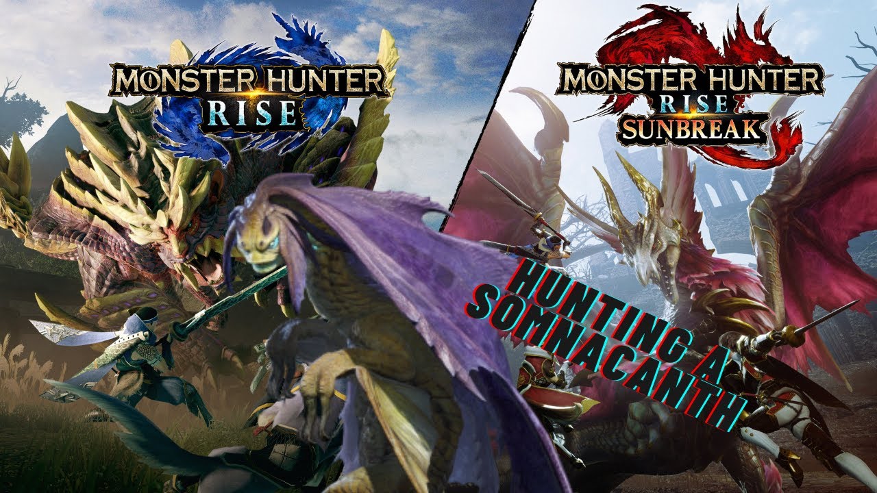 Monster Hunter Rise in 2024 Hunting a Somnacanth Low Rank