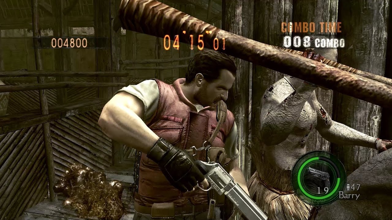 Resident Evil 5 Mercenaries Reunion - Solo - Village - 1,162,608 (Barry)