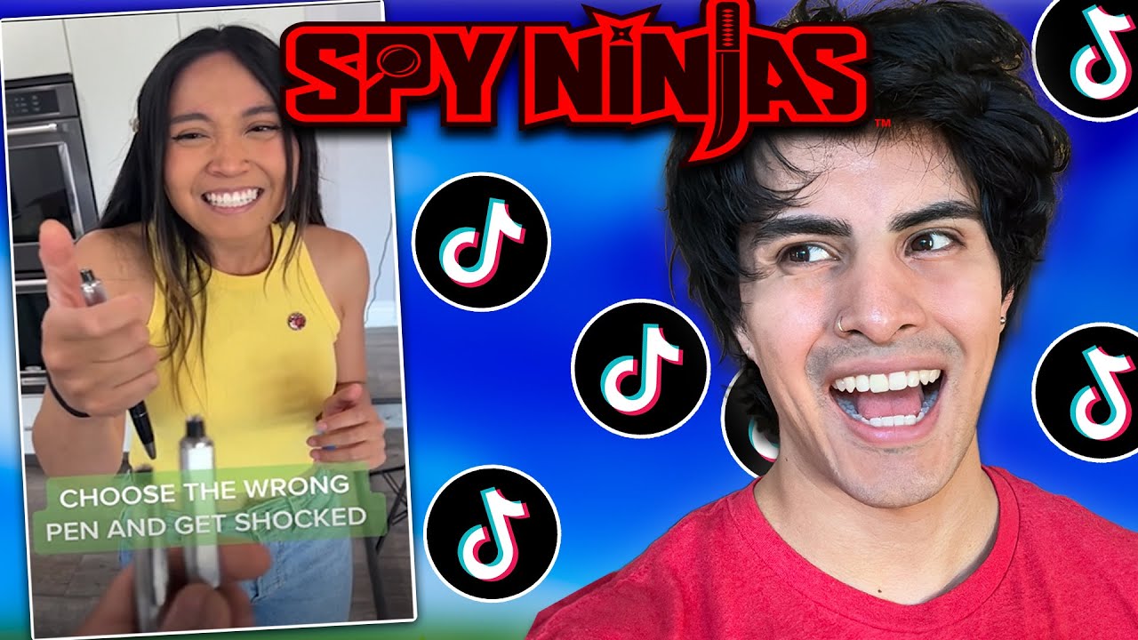 Смотрим SPY NINJAS Самые смешные Tik Toks