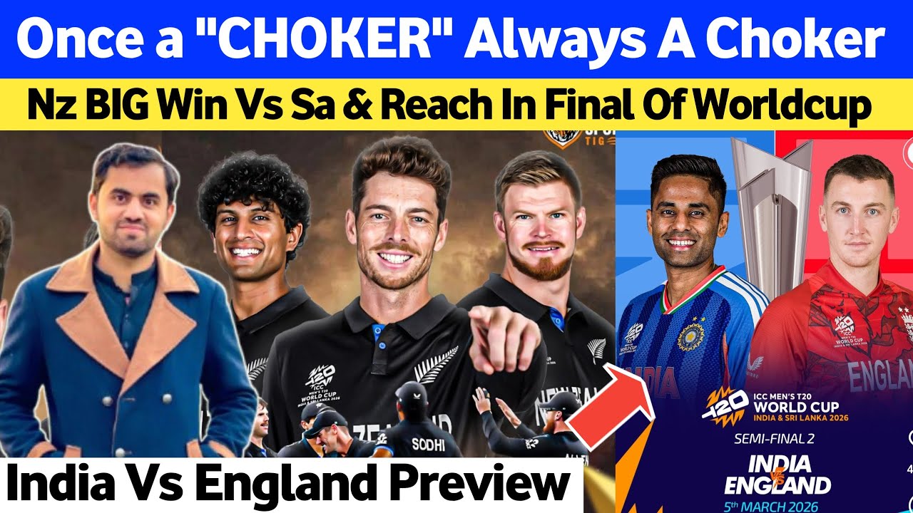 Another HEARTBREAK For South Africa | Nz PUNISH Sa & Reach In Final | India Vs England Preview