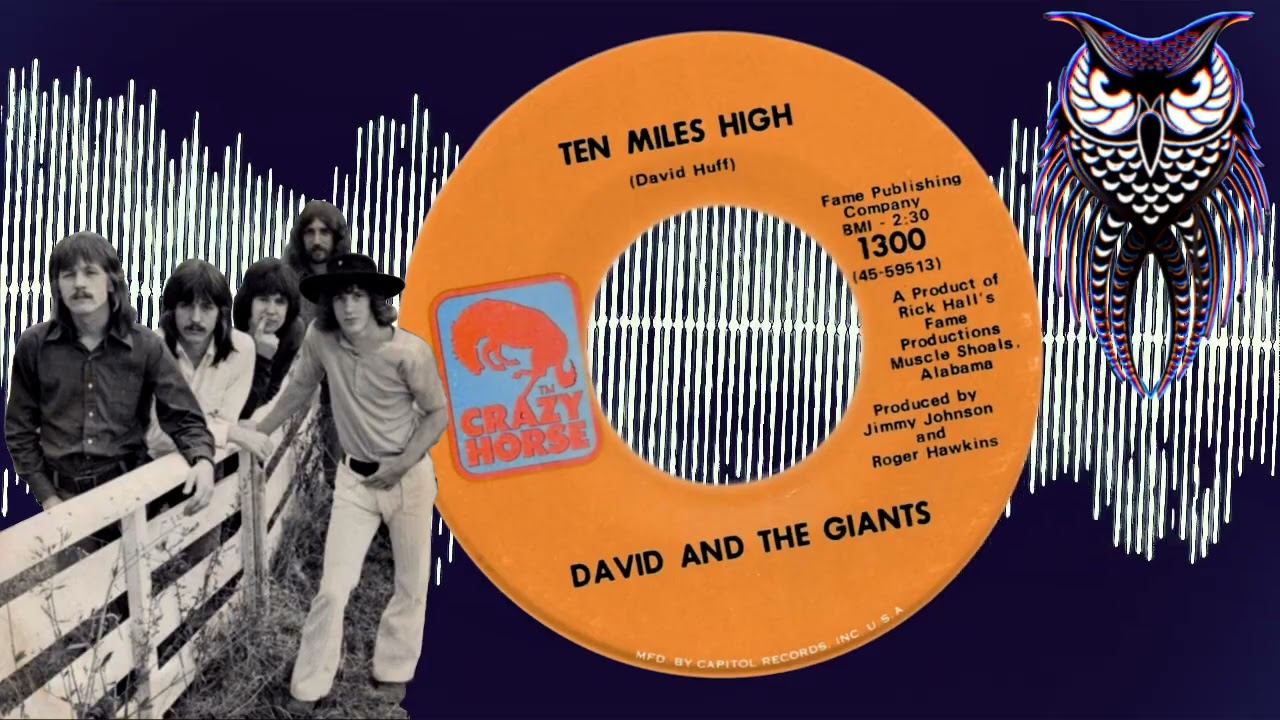 ✊🏽  David And The Giants  Ten Miles High  USA Crazy Horse 1968.