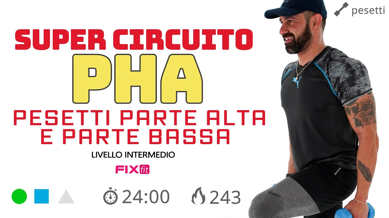Circuito Cardio PHA Per Tonificare e Snellire Tutto Il Corpo
