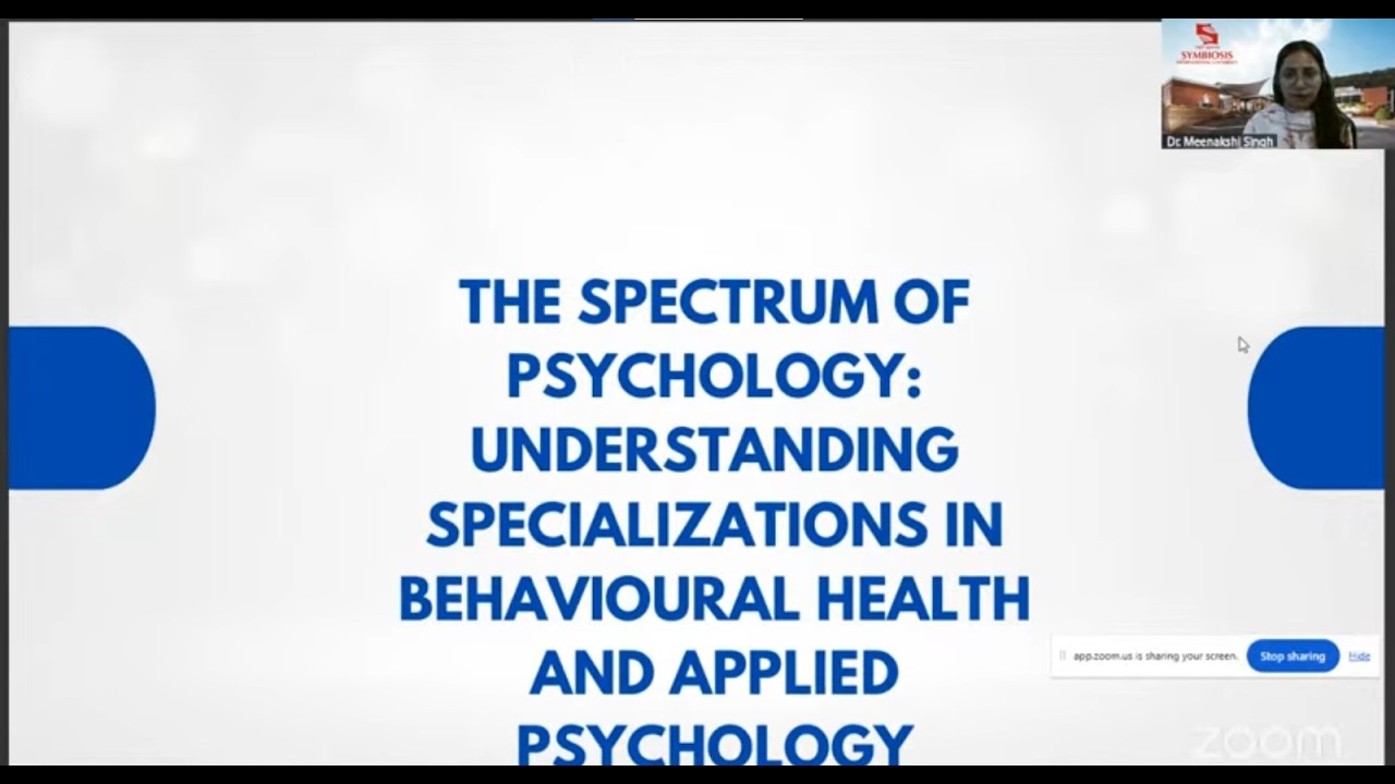 Spectrum of Psychology: Understanding Specializations in Behavioral Health and Applied Psychology