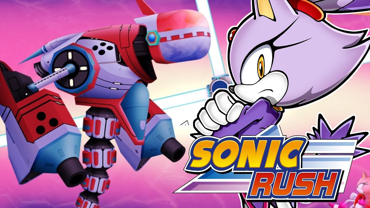 SONIC RUSH - All Bosses (As Blaze)