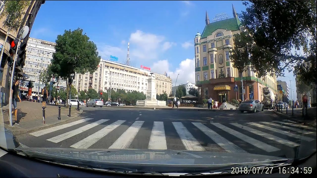 Вожња Београдом (Зелени Венац - Коњарник) / Belgrade drive (Zeleni Venac - Konjarnik)